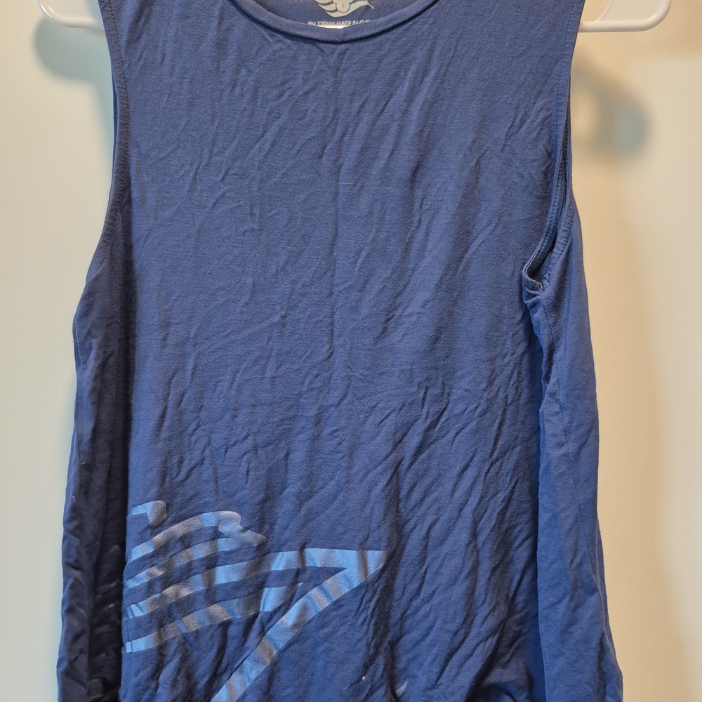 Elegant Blue Women's Tank Top